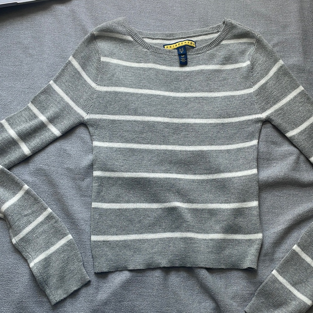 Prince and Fox Striped Sweater
